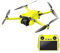 Skins4u Drohnen Aufkleber Skin Sticker Set Folierung für DJI Mavic Mini 3 Pro fluoreszierende Neon hochglanz Folie (neon gelb)