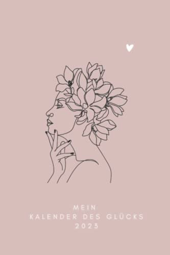 Nālā daily | Mein Kalender des Glücks 2023: Kalender, Taschenkalender, Tagesplaner, Terminkalender mit süßen skandinavischen Blumenmotiven - Blumenstrauss im Kopf 1 (in rosa, Inhalt: in Farbe)