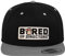 Bored of Directors Offizielles Lizenzprodukt Logo Premium Snapback Cap (Schwarz-Dunkelgrau), One Size