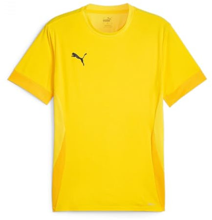 PUMA Unisex Teamgoal Matchday Jr Fußballtrikot, Faster Yellow-puma Black-Sport Yellow, 116 EU