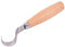 Präzisionsmeißel, DIY-Hakenmesser, Schnitzwerkzeuge, Ergonomischer Holzlöffel, Langlebig, Krumm, Anfänger, Skulptural, Edelstahl, Professionell, Mehrere Modelle