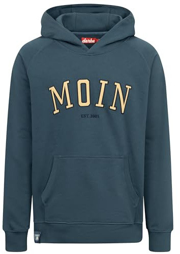 derbe Hoody Moin Men, S, Orion Blue
