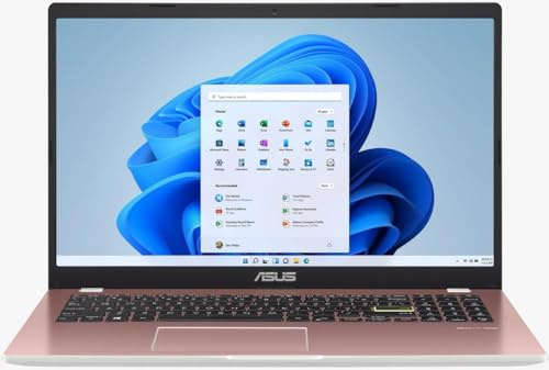 Asus L510MA-WH21 Pentium® Silver N6000 128GB eMMC 4GB 39.6 cm Full HD (1920 x 1080) IPS Display WIN11 S Rose Pink Microsoft 365 Personal 1-Year + Coverzip HDMI Cable