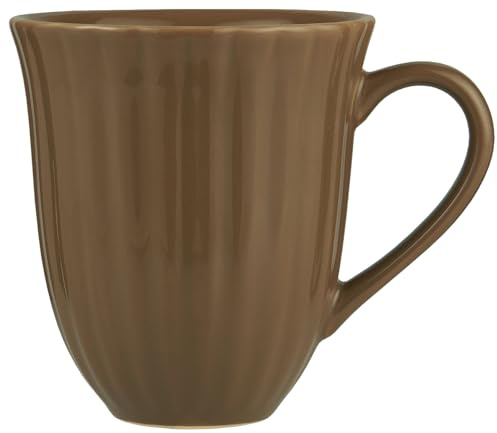 IB Laursen Kaffeebecher, Tasse MYNTE Hazelnut braun für 300ml Steingut
