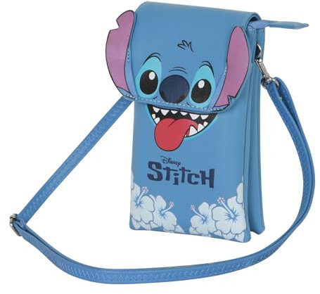 Disney Blau Unisex Handytasche Tongue 07404 Einheitsgröße