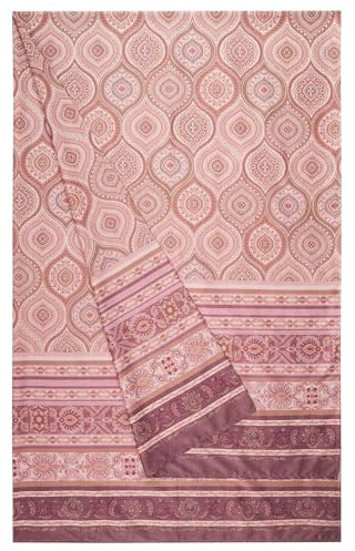 Bassetti Hanbury Foulard aus 100% Baumwolle in der Farbe Cipria P1, Maße: 270x270 cm -9330063