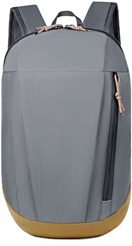 TDEOK Durable Water Outdoor Rucksack Laptoptasche Spezifikation Reise-Laptop-Rucksack Hunde Rucksäcke Mops (Grey, One Size)