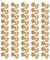 50 Set Leder-Befestigungsset, Ledernieten, Chicago-Bindeschrauben, Nieten für Bindung, Gürtel, Riemen, Kragen, Rückenschrauben, Lederwerkzeuge (10x10mm)