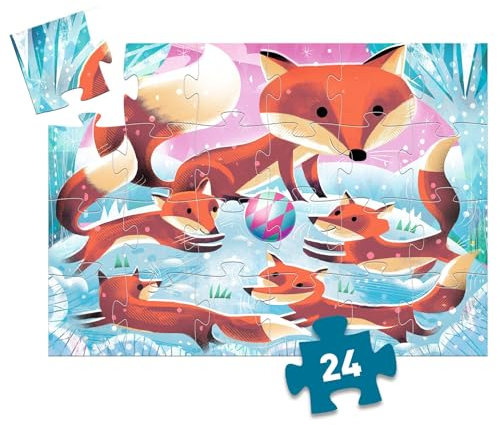 Djeco Puzzle: Fuchs - 24 Teile | Tierpuzzle #DJ07285