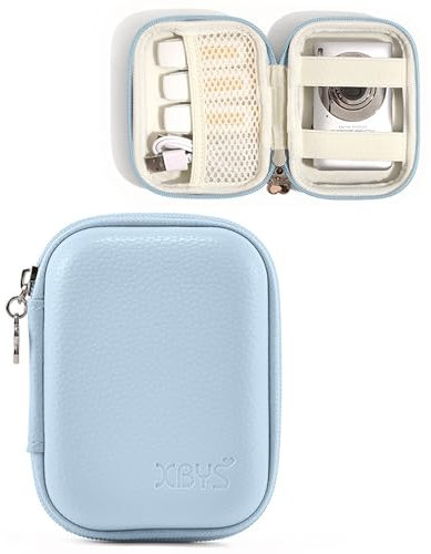 Linpr Étui pour Appareil Photo Numérique Compatible avec CAMKORY/pour Kodak PIXPRO/pour Lecran/pour VAHOIALD/pour Canon IXUS 285 HS, Étui de Protection pour Appareil Photo numérique (Bleu)