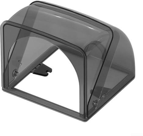 Socket Waterproof Box, Protective Cover Electric Rainproof Cover Outdoor Socket Waterproof Box(Black)