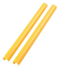 2Pcs Front Grille Insert Trims, V Brace Trims Covers Compatible with BMW 1 2 3 4 5 6 7 Series F20 F21 F22 F23 F30 F31 F32 F33 F34 F36 F44 F45 F46 G30 G31 G32 G11 G12 (gelb)