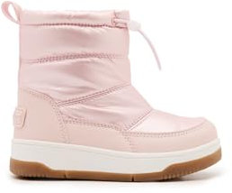 Conguitos Botas Acolchadas Nylon Forro Interior Pelo Rosa - Botas infantiles para invierno cómodas (Rosa/Talla 36)