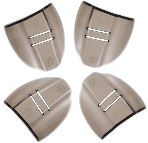 KONTONTY 2paare Schutzbrillen Seitenschutz Tpu Seitenflügel Schutz Brillenschutz Brillenträger Arbeitsschutzbrille Dunkelbraun Leichte Seitenschutzflügel Für Sichere Augenprotektion