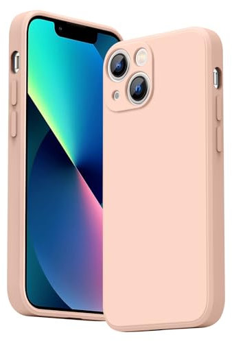 Vancle Case for iPhone 13 mini Phone Case, Camera Protection Ultra Slim Case for iPhone 13 mini 5.4'' Anti-Scratch Shockproof Bumper Cover (Pink)