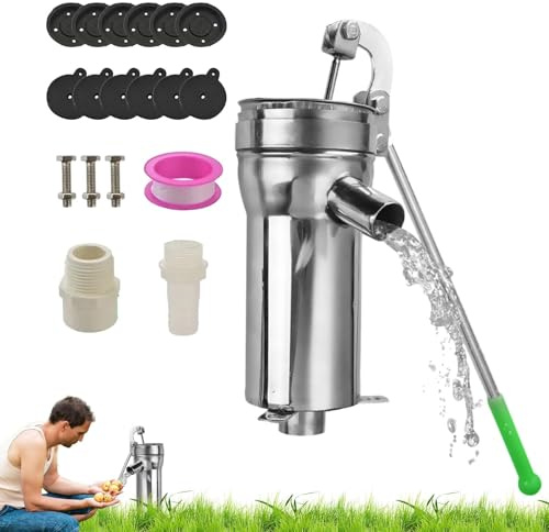 Pompe à vague manuelle, pompe à vague courtière, pompe à main à vague profonde, pompe à eau de sol pour la maison, pompe pour eau de jardin, pompe à eau à vague profonde, pompe à eau manuelle pour