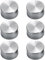 6 Piezas Perillas de Estufa de Gas, 6 mm Perillas de Estufa de Gas Universal, Perillas de Estufa de Metal para Estufa, Accesorios de Estufa, Interruptor de Perillas para Horno