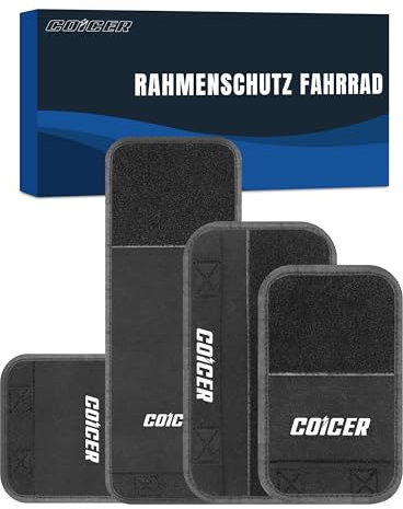 Protection de Cadre de Vélo pour Transport 3 Pièces, Protection de Transport Adaptée aux Porteurs de Thule,Accessoires de Porteur de Velo Électrique M L XL
