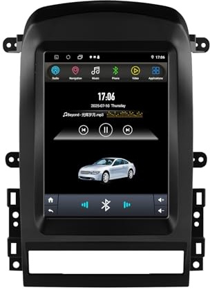 Ossuret Autoradio para Chevrolet Captiva (2006-2012) (Aire Acondicionado automático), 9.7 Pulgadas Android 13 Pantalla Táctil 2+64GB Navegación GPS con Carplay Control del Volante (Modelo B)