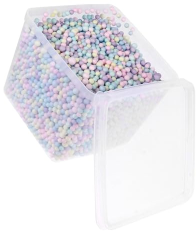 LOLIPPYY Nachfüllpackung Sitzsackfüllperlen 7–9mm Weiche Mikroschaumkugeln für Kissenfüllung Selbstgemacht Bastelschaumstoff und Partydekoration
