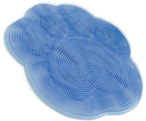 DIYEAH Tapis de Massage en Silicone Forme Patte de Chat Ventouses Antidérapantes, Épurateur de Dos Mural Confortable pour Bain et Massage des Pieds