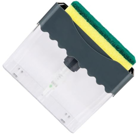 OATIPHO Distributeur de Savonnette Liquide Abs Blanc, Usage D'une Main