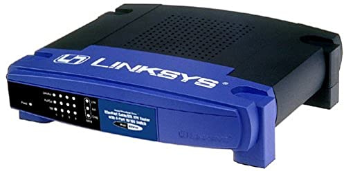 Linksys BEFVP41 router cablato Nero, Blu