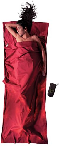 Cocoon Leichter Reiseschlafsack Monk`s Red