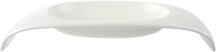 Villeroy und Boch Urban Nature Obst-Traverse, moderne Obstschale aus Premium Porzellan in weiß, spülmaschinenfest, 57,5 x 26,5 cm