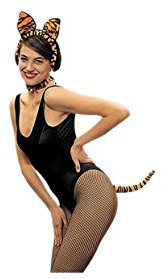FIORI PAOLO- Costume Combinato Tigre, Multicolore, 4.78065