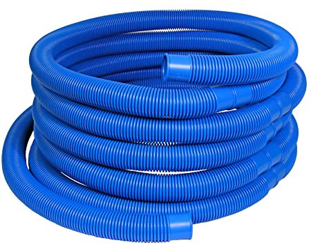 POOL Total Schwimmbadschlauch blau Ø 38 mm (6/4') | Markenqualität von Praher Peraqua (6,00 m)