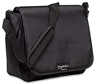 Pirulos Bolso Panera + Cambiador Bebé Portátil Basic con Materiales , Medidas 32x14x31cm Color Negro