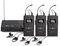 Wireless In Ear Monitor System Pack by Gear4music, 3 Receivers