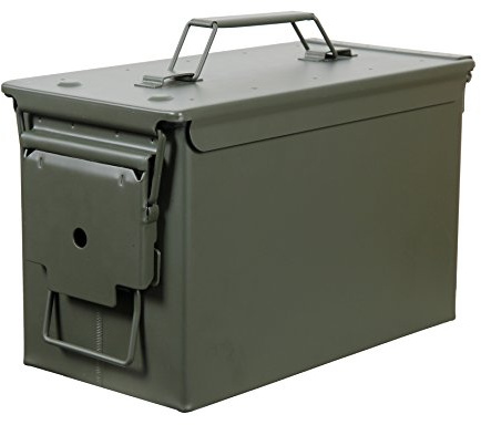 Fortress 50 Caliber Metal Ammo Can, 50 Cal