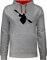 Pullover Herren Frauen Hoodie Kontrast zweifarbig - Wassersport - Kajak - XL - Grau meliert/Rot - schwimmer kanu pulli schwimmmotiv kayak hoody schwimmen rudern hoodies schwimm damen schwimmsport