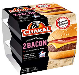 Charal Bacon Burger x 2 310 g