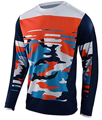 UGLY FROG Downhill Jersey Men's Mountain Bike Freeride BMX Cycling Jersey Motocross MTB Downhill Clothing Z01
