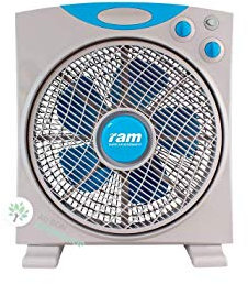 RAM Lüfter flach quadratisch Eco Fan 30 cm (Box Fan)