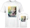 T-Shirt selbst gestalten * Weiß in XL * wahlweise einseitig oder doppelseitig Bedruckt mit eigenem Foto Text Logo Name * ringgesponnene Baumwolle * viele Farben und Größen