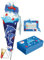 komplette Füllung - Circa 200 Teile - für 3 TLG. Set: BASTELSET Schultüte - Delfin Fisch + Schulbox + Stundenplan - für ALLE Zuckertüte Roth - Mädchen Jungen ..