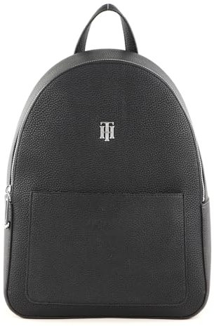 Tommy Hilfiger Damen Rucksack TH Element Backpack Handgepäck, Schwarz (Black), Einheitsgröße