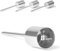 Novaliv 8X Stabkerzenhalter Silber I Kerzenpick 10 x 2,5 cm Kerzenstecker für Adventskranzdekoration I Kerzenpin Kerzenleuchter I Dekoration Weihnachten
