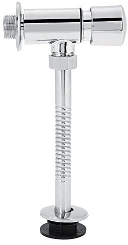Robinet de Chasse D'urinoir Robinet de Chasse D'urinoir en Alliage de Zinc Durable, Robinet de Chasse de Placard, Adaptateur en T de Bidet en Métal avec Robinet D'arrêt, Conception Renforcée de Fibres