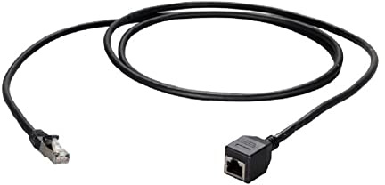 EFB RJ45 Patchkabelverlängerung Cat.6A, S/FTP, AWG26, schwarz 10 Meter
