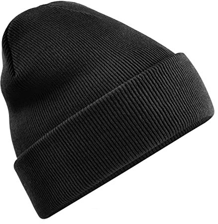 Beechfield B45R Recycled Original Cuffed Beanie - Black