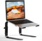BONTEC Laptop Ständer, Laptop Stand Höhenverstellbar, Ergonomische Laptop Halterung, Kompatibel mit den meisten 10-17 Zoll Laptops, Weltraumschwarz