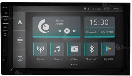Autoradio universale 2 din Android GPS Bluetooth WiFi Dab USB Full HD Touchscreen Display 7