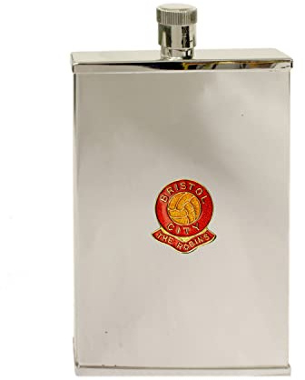 Bristol City Football Club Slim Pocket Flask