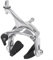 DAZZLEEX Bike Brake Calipers, Front Brake Calipers/rear Brake Caliper Adjustable Wear-resistant Brake Blocks Seamlessly Fit The Rim(Silver-front clip)