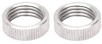 10PCS M6 M8 M10 M12 M14 M16 M18 M20 Feingewinde 304 Edelstahl GB812 Gerändelt Runde Hand fest Rändelmutter (Color : Silver, Size : M12x1.5)